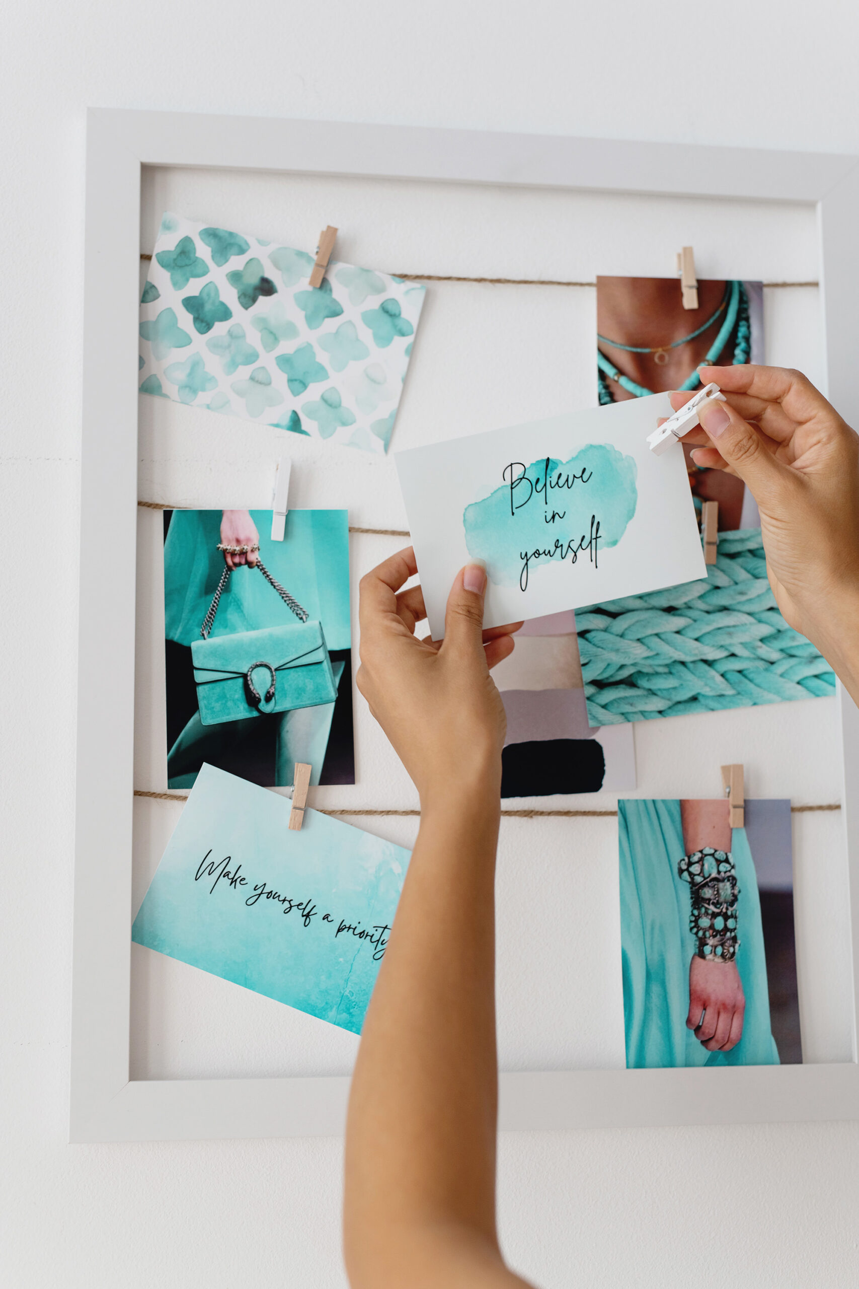TEAL/TURQUOISE WORKSPACE